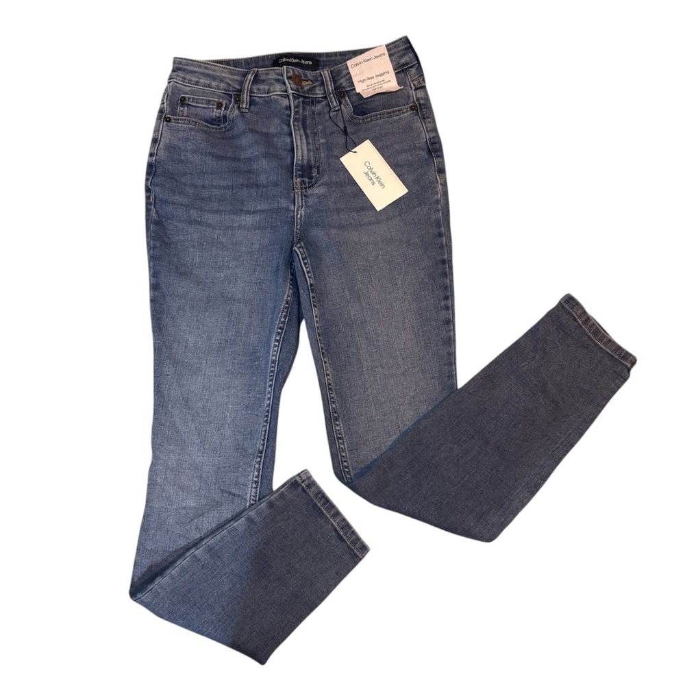 Calvin Klein Jeans Blue Denim High Rise Jegging 27